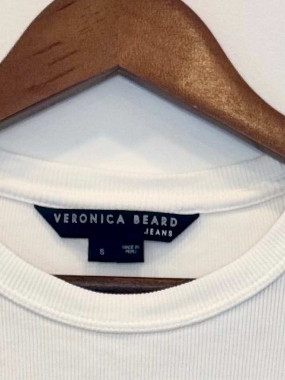 Veronica Beard White Puff Sleeve Top Size S - Picture 7 of 7